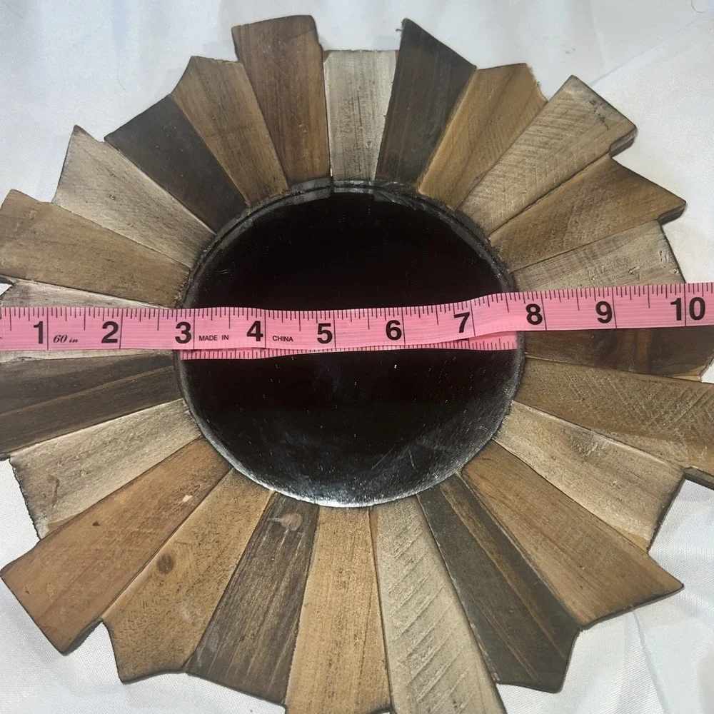 Vintage Celestial‎ Sunburst Wood